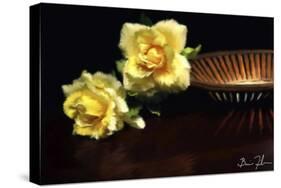 Yellow Roses-5fishcreative-Stretched Canvas