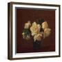 Yellow Roses-Henri Fantin-Latour-Framed Giclee Print