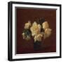 Yellow Roses-Henri Fantin-Latour-Framed Giclee Print