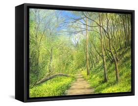 Yellow Scent-kirilstanchev-Framed Stretched Canvas