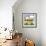 Yellow School Bus-Erin Clark-Framed Premium Giclee Print displayed on a wall