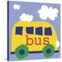 Yellow School Bus-Erin Clark-Stretched Canvas