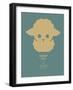 Yellow Sheep Multilingual Poster-NaxArt-Framed Art Print