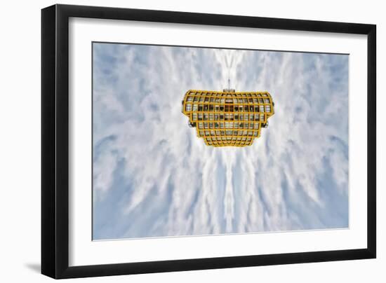 Yellow Shuttle, 2015-Ant Smith-Framed Giclee Print