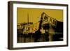 Yellow Sign-David Studwell-Framed Giclee Print