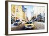 Yellow Snow - In the Style of Oil Painting-Philippe Hugonnard-Framed Giclee Print