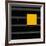 Yellow square-Luc Vangindertael-Framed Art Print