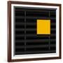 Yellow square-Luc Vangindertael-Framed Art Print