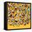 Yellow Stars-Andrea Buenfil-Framed Stretched Canvas