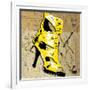 Yellow Strap Boot-Roderick E. Stevens-Framed Giclee Print