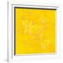 Yellow Stream-Haruyo Morita-Framed Art Print