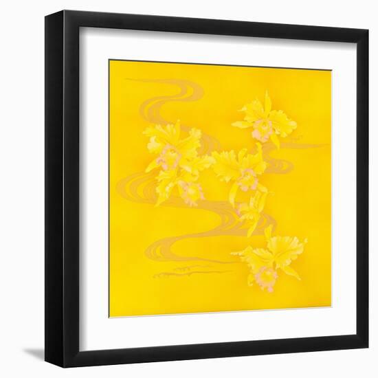 Yellow Stream-Haruyo Morita-Framed Art Print