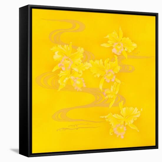 Yellow Stream-Haruyo Morita-Framed Stretched Canvas