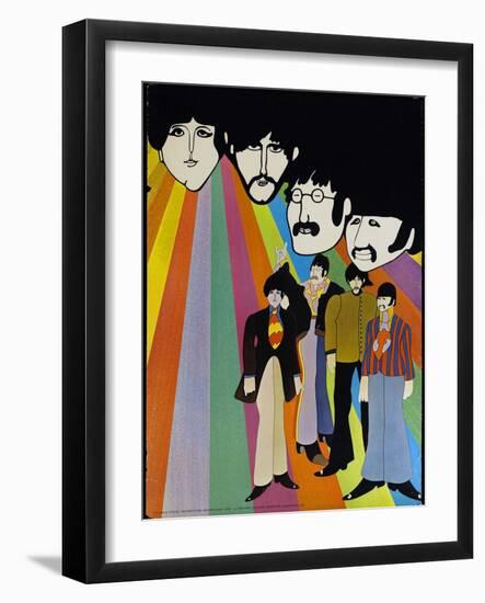 Yellow Submarine, 1968-null-Framed Premium Giclee Print