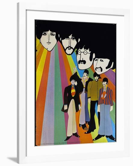 Yellow Submarine, 1968-null-Framed Giclee Print