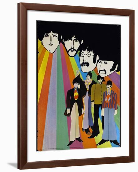 Yellow Submarine, 1968-null-Framed Giclee Print