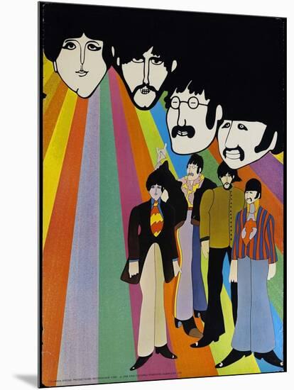 Yellow Submarine, 1968-null-Mounted Giclee Print