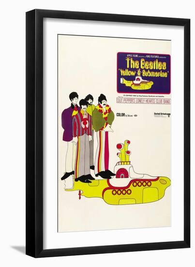 Yellow Submarine, 1968-null-Framed Giclee Print