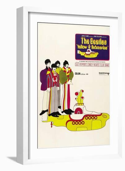 Yellow Submarine, 1968-null-Framed Giclee Print