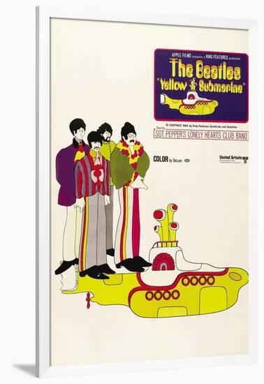 Yellow Submarine, 1968-null-Framed Giclee Print