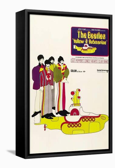 Yellow Submarine, 1968-null-Framed Stretched Canvas