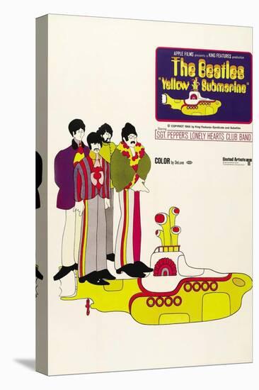 Yellow Submarine, 1968-null-Stretched Canvas