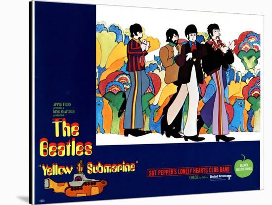 Yellow Submarine, 1968-null-Stretched Canvas