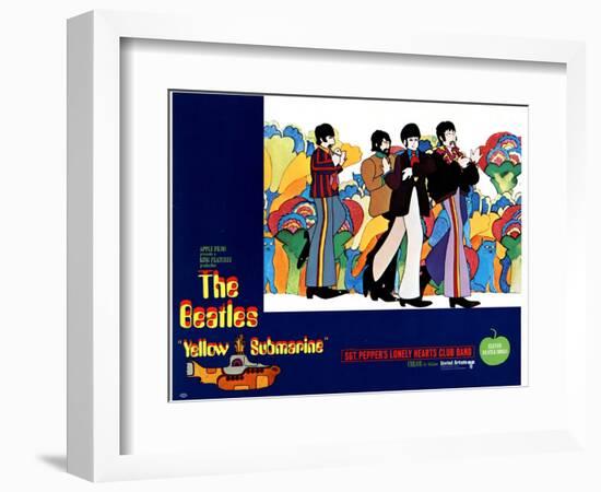 Yellow Submarine, 1968-null-Framed Art Print