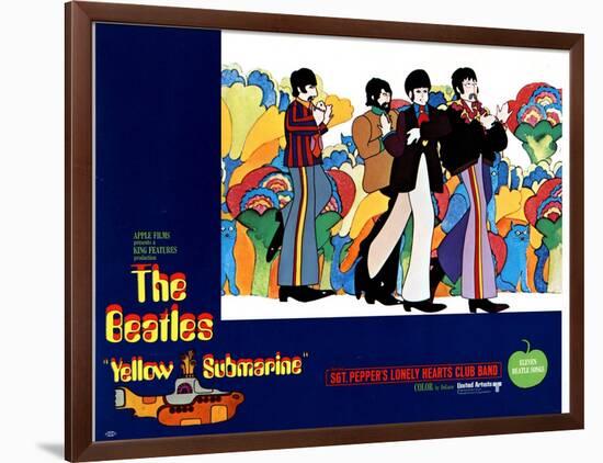 Yellow Submarine, 1968-null-Framed Art Print