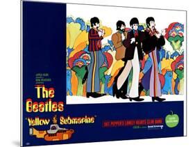 Yellow Submarine, 1968-null-Mounted Art Print