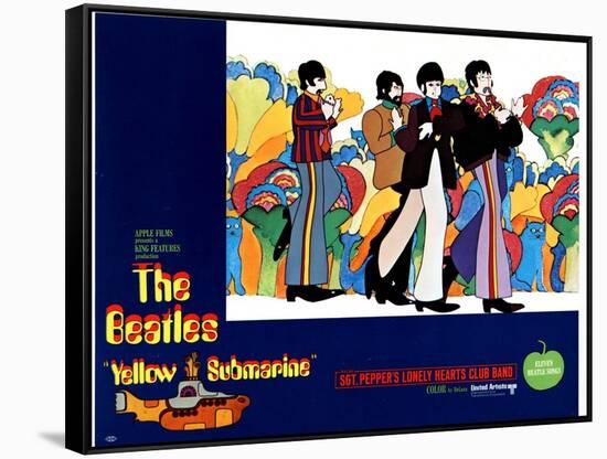 Yellow Submarine, 1968-null-Framed Stretched Canvas