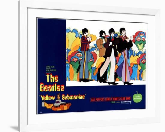 Yellow Submarine, 1968-null-Framed Art Print