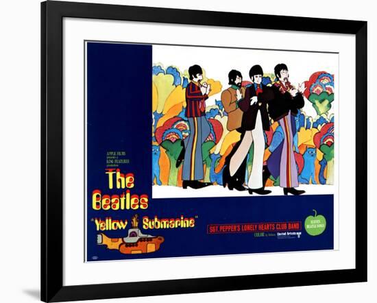 Yellow Submarine, 1968-null-Framed Art Print