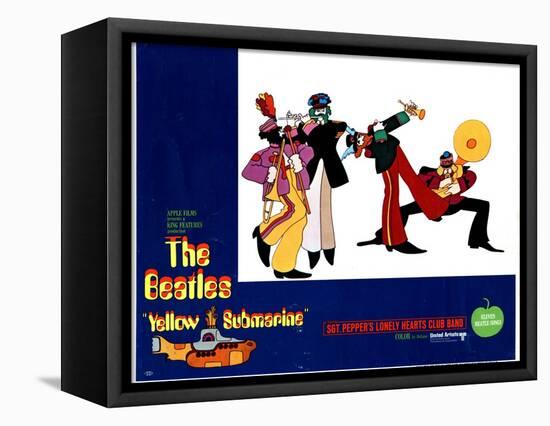 Yellow Submarine, the Beatles, 1968-null-Framed Stretched Canvas