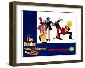 Yellow Submarine, the Beatles, 1968-null-Framed Art Print