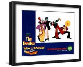 Yellow Submarine, the Beatles, 1968-null-Framed Art Print