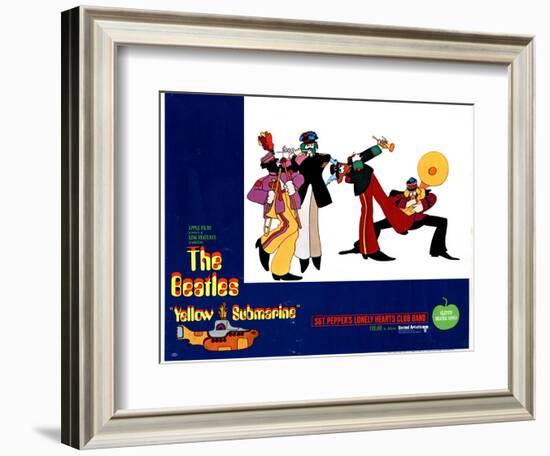 Yellow Submarine, the Beatles, 1968-null-Framed Art Print