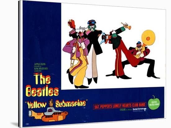 Yellow Submarine, the Beatles, 1968-null-Stretched Canvas