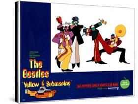 Yellow Submarine, the Beatles, 1968-null-Stretched Canvas