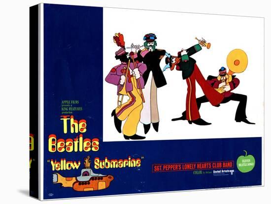 Yellow Submarine, the Beatles, 1968-null-Stretched Canvas
