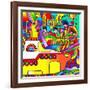 Yellow Submarine-Howie Green-Framed Giclee Print