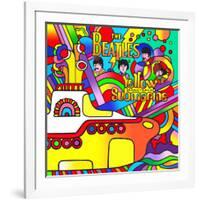 Yellow Submarine-Howie Green-Framed Giclee Print