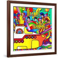 Yellow Submarine-Howie Green-Framed Giclee Print