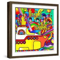 Yellow Submarine-Howie Green-Framed Giclee Print