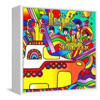 Yellow Submarine-Howie Green-Framed Stretched Canvas