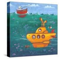 Yellow Submarine-Peter Adderley-Stretched Canvas