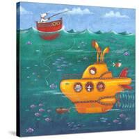 Yellow Submarine-Peter Adderley-Stretched Canvas