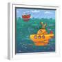 Yellow Submarine-Peter Adderley-Framed Art Print