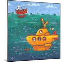 Yellow Submarine-Peter Adderley-Mounted Art Print