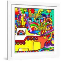 Yellow Submarine-Howie Green-Framed Giclee Print